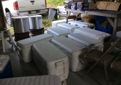 Lobster supper every August!